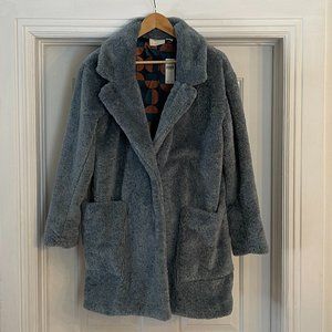 Maeve by Anthropologie Teddy Peacoat